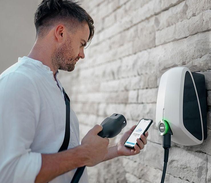 EVBox Elvi mit App