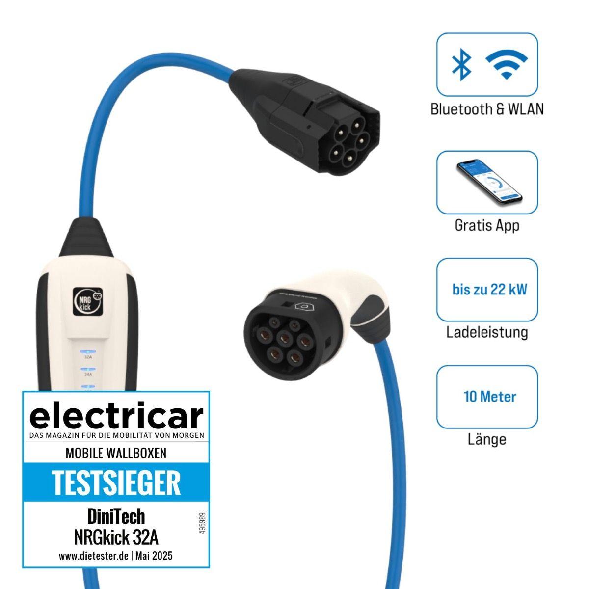 The Mobility House | NRGkick Pure 12101000 mobile Ladestation